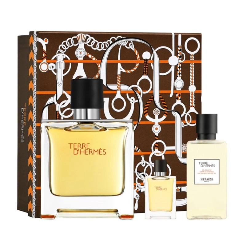 Hermes Terre 75ML.5ML.40SG Apa de parfum Set  - Parfum barbati 0